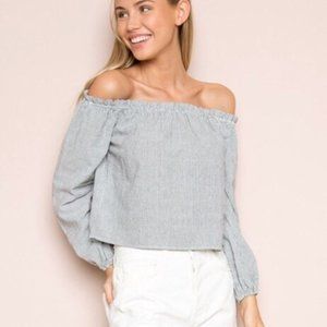 Brandy Melville Off The Shoulder Top